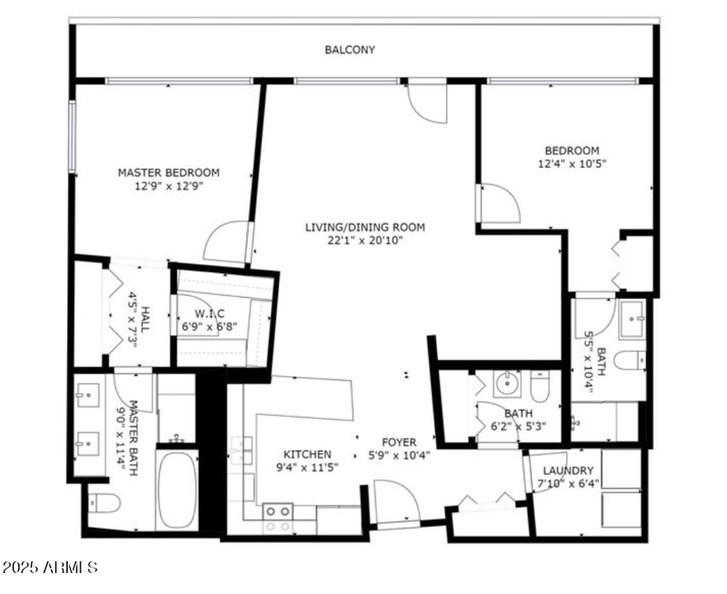 310 S 4th St #2202, Phoenix, AZ 85004