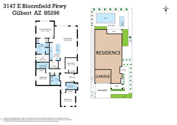 3147 Bloomfield Pw, Gilbert, AZ 85296