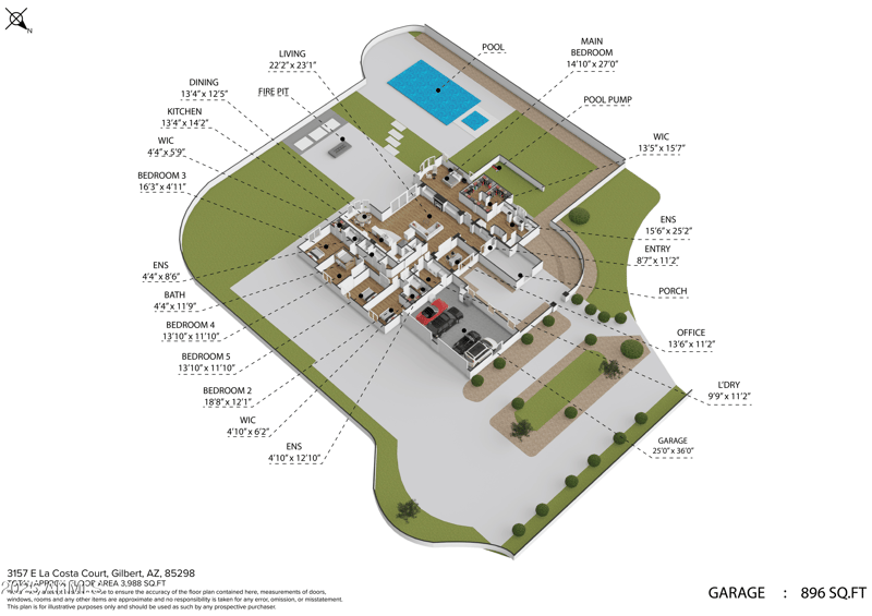 3157 La Costa Ct, Gilbert, AZ 85298