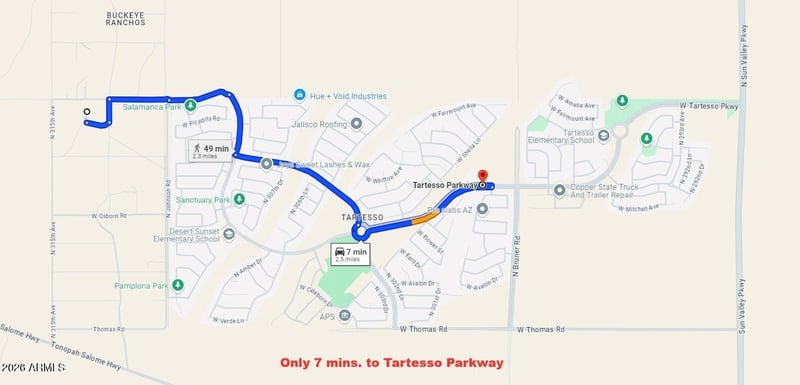 315th & Ave Indian School Road -- #Parcel 4, Tonopah, AZ 85354