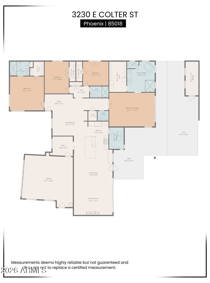 3230 E Colter St, Phoenix, AZ 85018