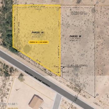 335XX W Tonopah Salome Hwy -- #Parcel 1A, Tonopah, AZ 85354