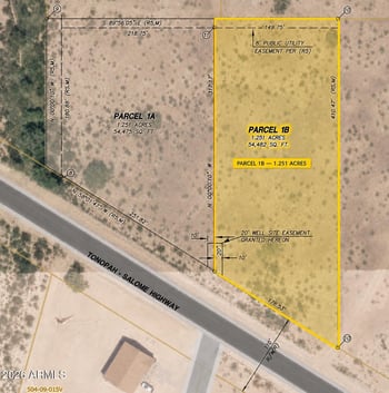 335XX W Tonopah Salome Hwy -- #Parcel 1B, Tonopah, AZ 85354