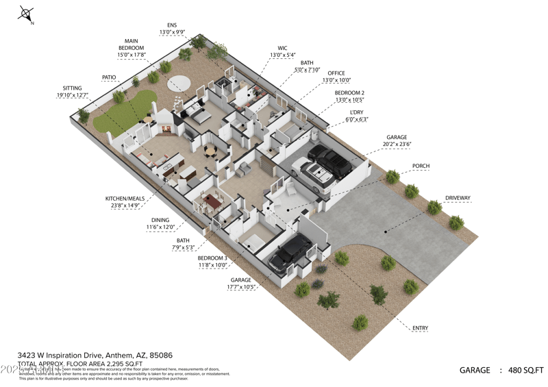 3423 Inspiration Dr, Phoenix, AZ 85086