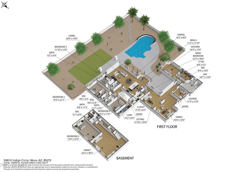 3461 E Indigo Cir, Mesa, AZ 85213