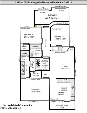 3523 Whispering Wind Dr, Glendale, AZ 85310