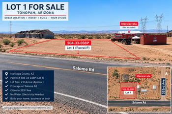 35563 W Salome Hw #2, Tonopah, AZ 85354