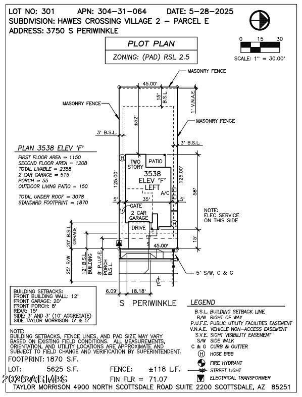 3750 Periwinkle --, Mesa, AZ 85212