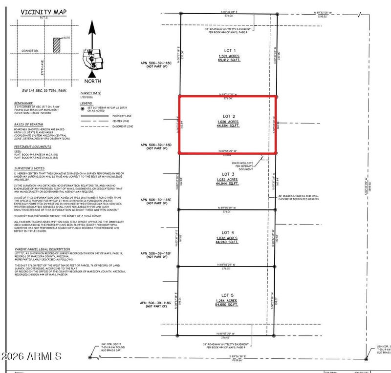 376XX W Orange Dr Lot 2, Tonopah, AZ 85354