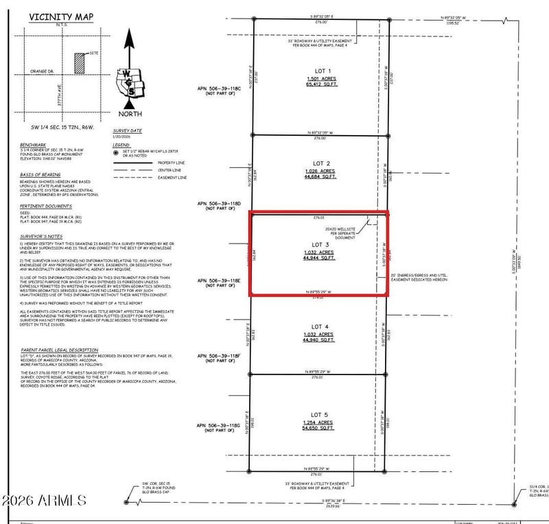 376XX W Orange Dr Lot 3, Tonopah, AZ 85354