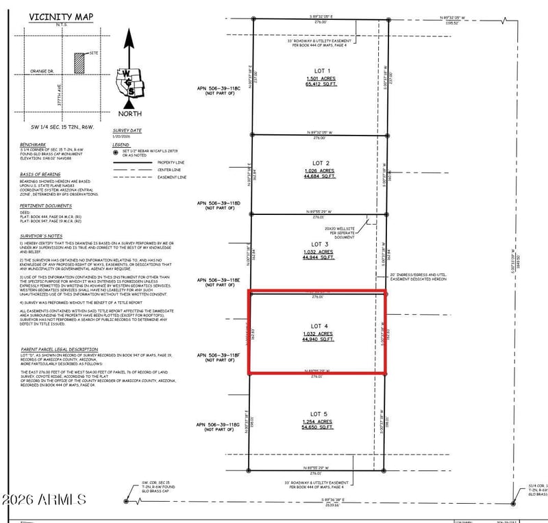 376XX Orange Dr Lot 4, Tonopah, AZ 85354