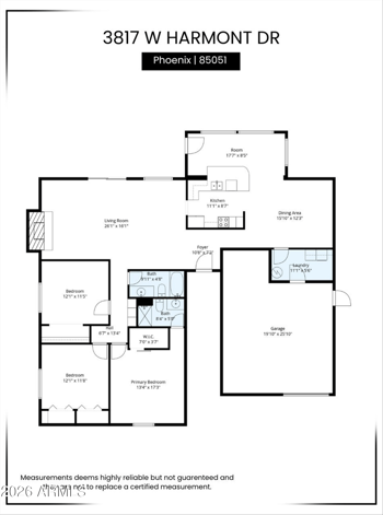 3817 Harmont Dr, Phoenix, AZ 85051