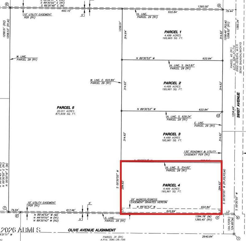 391XX W Olive Ave #Parcel 4, Tonopah, AZ 85354