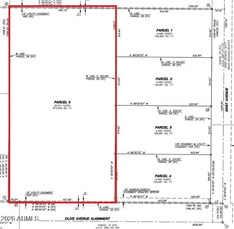 391XX Olive Ave #Parcel 5, Tonopah, AZ 85354