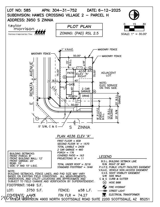 3950 Zinnia --, Mesa, AZ 85212