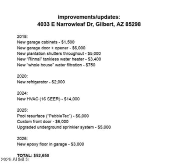 4033 Narrowleaf Dr, Gilbert, AZ 85298