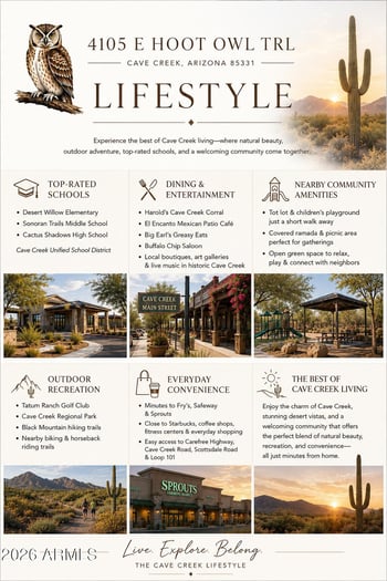 4105 Hoot Owl Trl, Cave Creek, AZ 85331