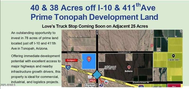 411th Ave & Camelback Rd Lot 4, Tonopah, AZ 85354