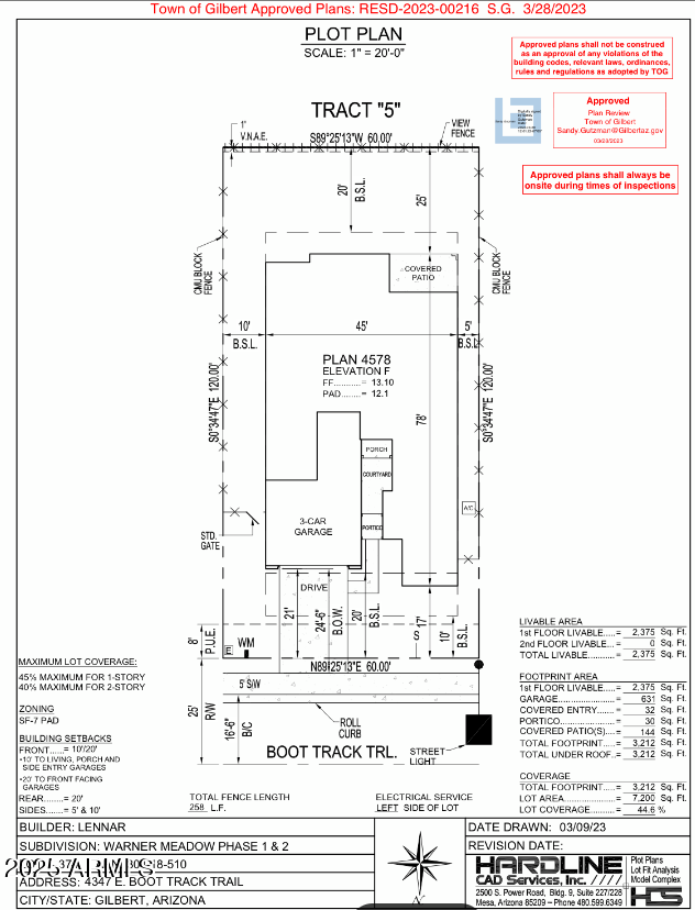 4347 Boot Track Trl, Gilbert, AZ 85296