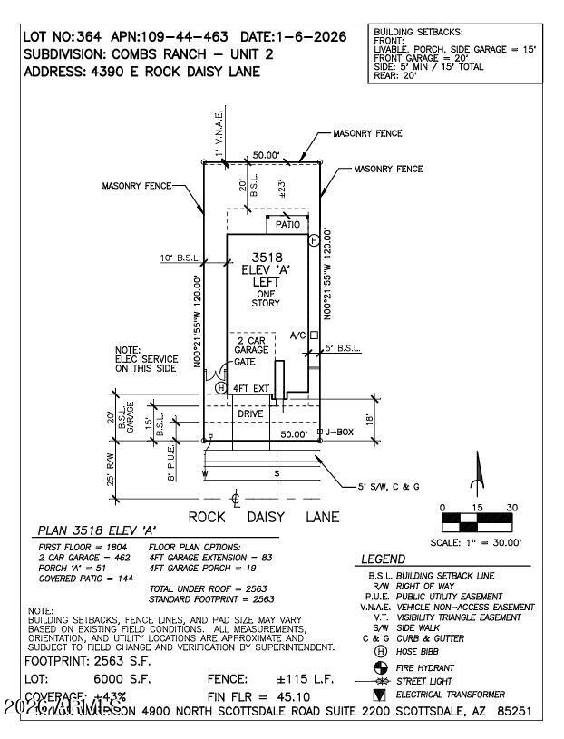 4390 Rock Daisy Ln, San Tan Valley, AZ 85140