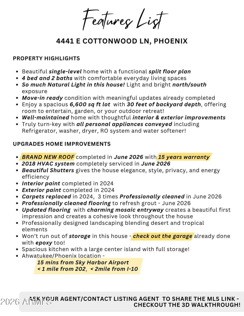 4441 E Cottonwood Ln, Phoenix, AZ 85048