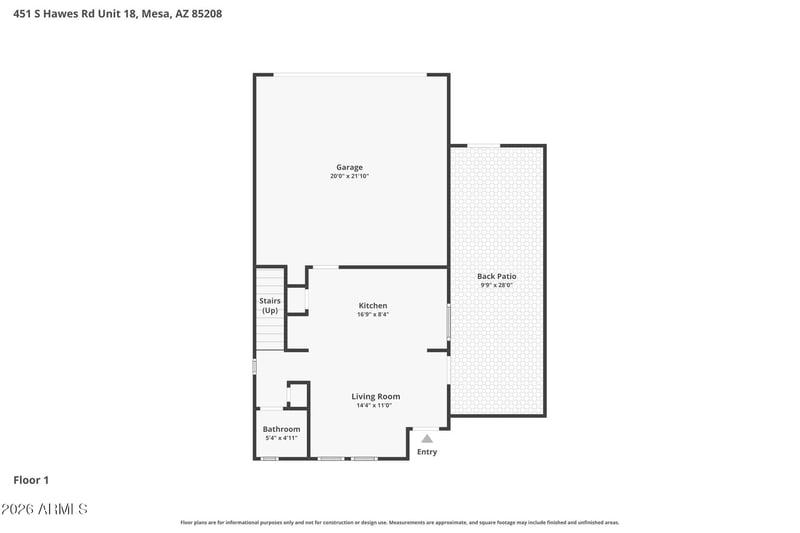451 Hawes Rd #18, Mesa, AZ 85208