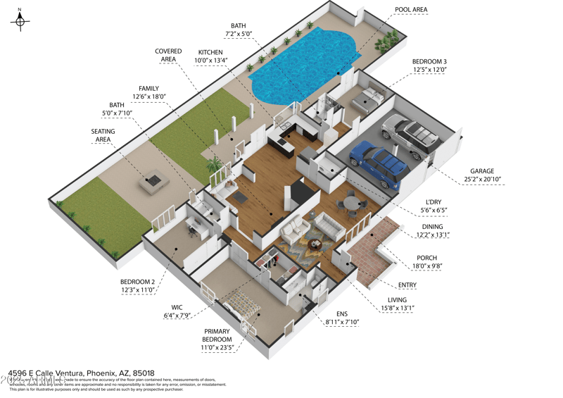 4596 Calle Ventura --, Phoenix, AZ 85018