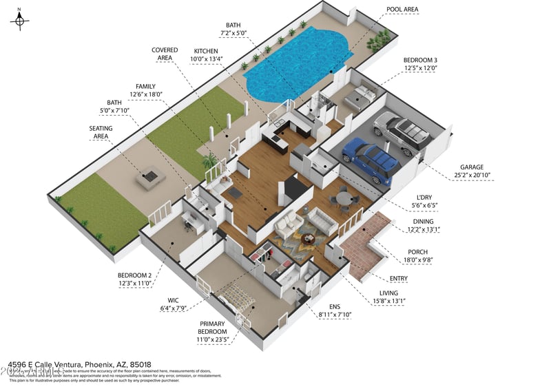 4596 Calle Ventura --, Phoenix, AZ 85018