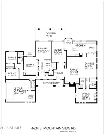 4634 Mountain View Rd, Phoenix, AZ 85028