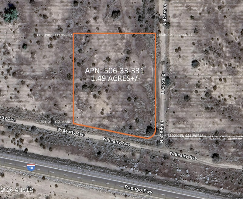 4712 425th Dr #-, Tonopah, AZ 85354