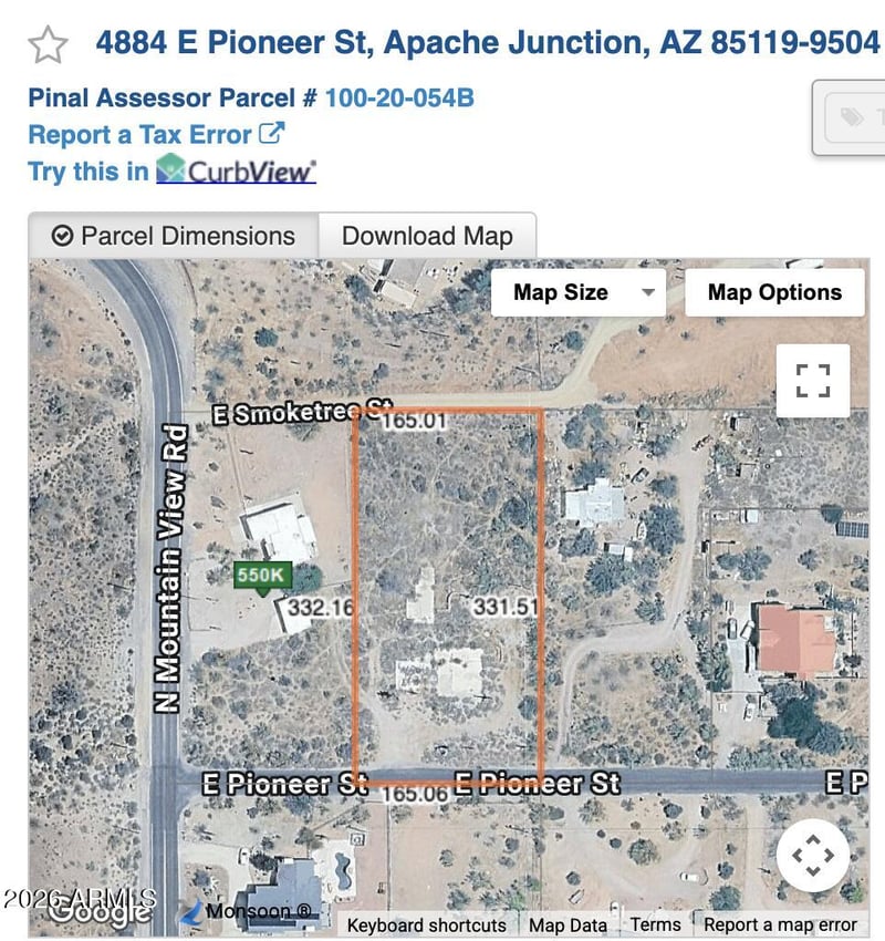 4884 Pioneer St #NA, Apache Junction, AZ 85119
