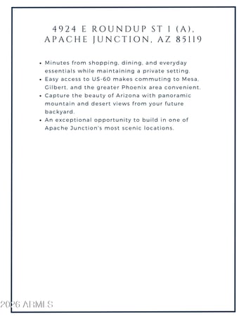 4924 Roundup St #1 (A), Apache Junction, AZ 85119