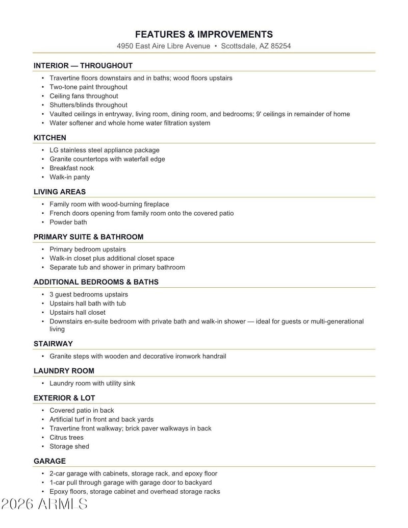 4950 Aire Libre Ave, Scottsdale, AZ 85254