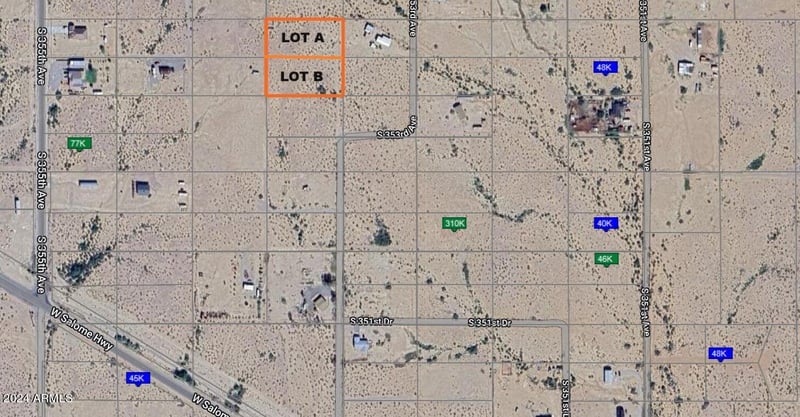 50XX 353rd Ave -- Lot A, Tonopah, AZ 85354