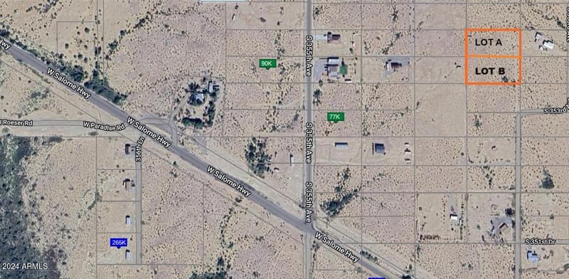 50XX 353rd Ave -- Lot B, Tonopah, AZ 85354