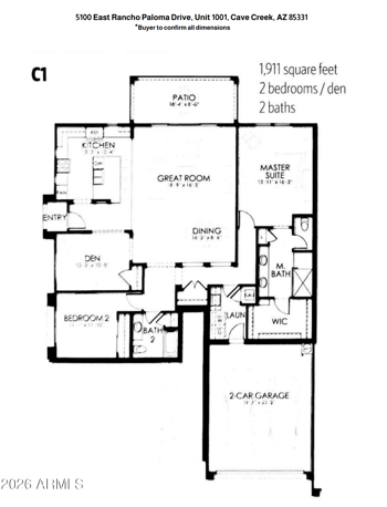 5100 E Rancho Paloma Dr #1001, Cave Creek, AZ 85331