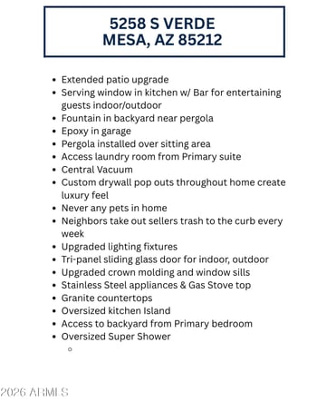 5258 Verde --, Mesa, AZ 85212
