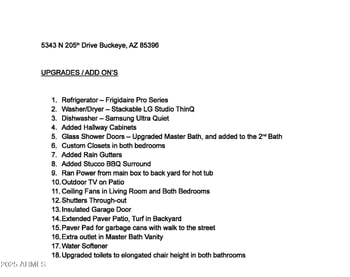 5343 205th Dr, Buckeye, AZ 85396