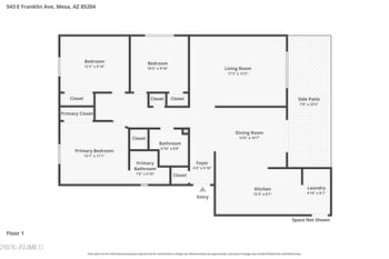 543 Franklin Ave, Mesa, AZ 85204