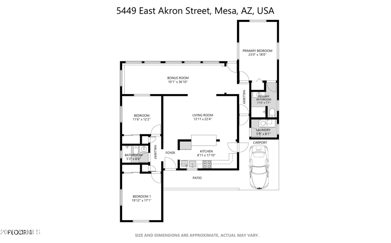 5449 E Akron St, Mesa, AZ 85205