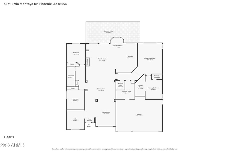 5571 E Via Montoya Dr, Phoenix, AZ 85054