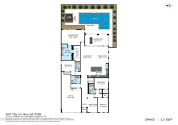 5637 Parrish --, Mesa, AZ 85212