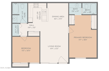 5757 Eugie Ave #2114, Glendale, AZ 85304