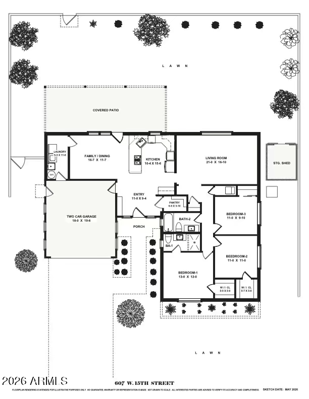 607 W 15th St, Tempe, AZ 85281