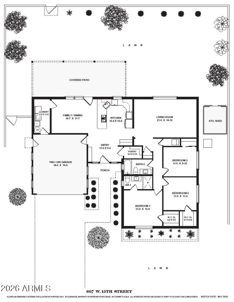 607 W 15th St, Tempe, AZ 85281