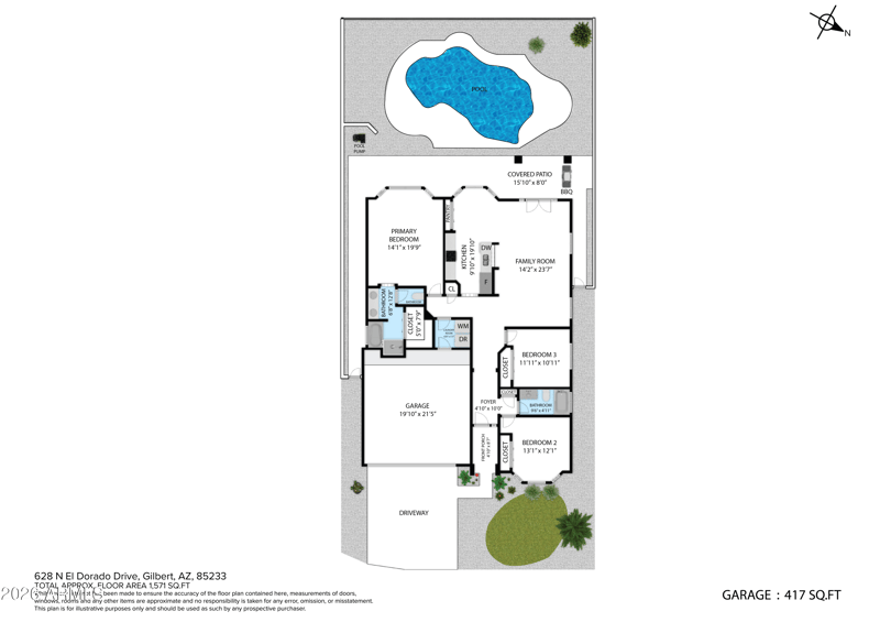 628 N El Dorado Dr, Gilbert, AZ 85233