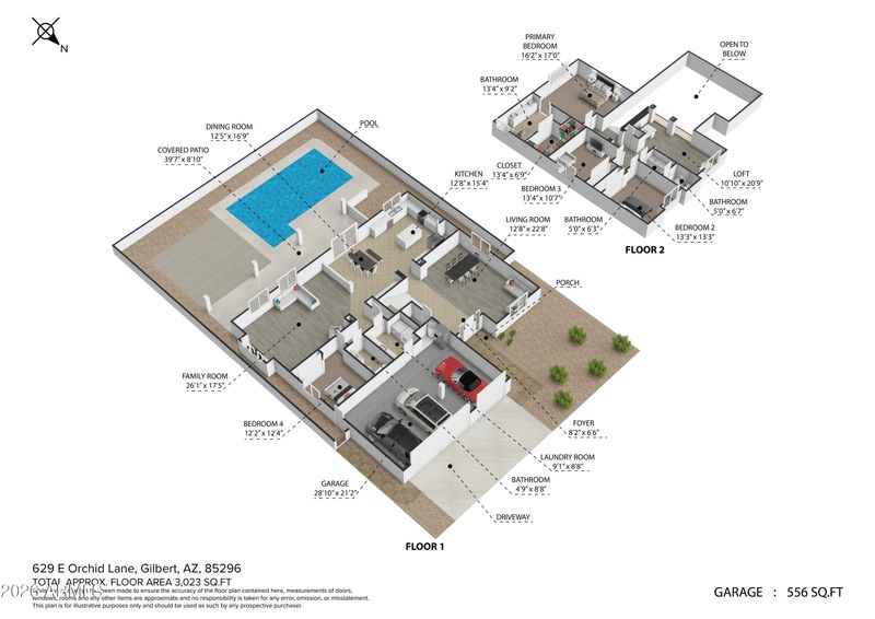 629 E Orchid Ln, Gilbert, AZ 85296
