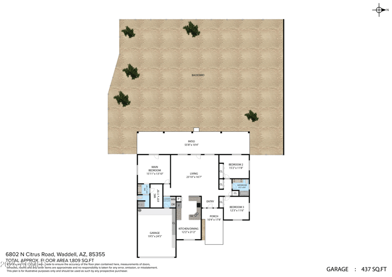 6802 Citrus Rd, Waddell, AZ 85355