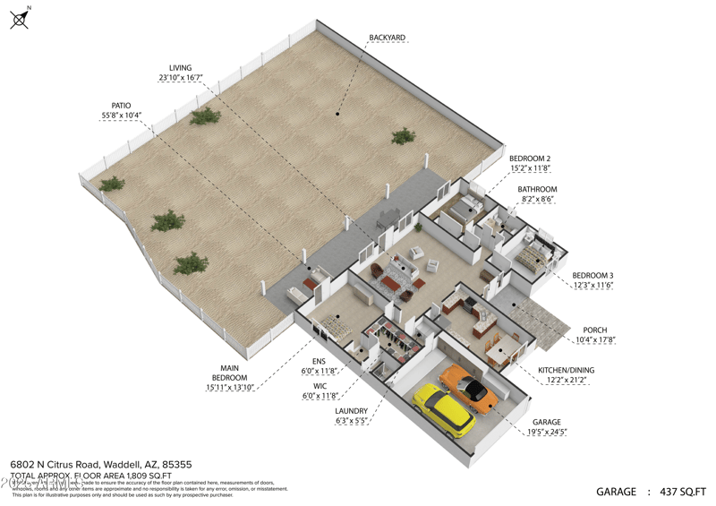 6802 Citrus Rd, Waddell, AZ 85355