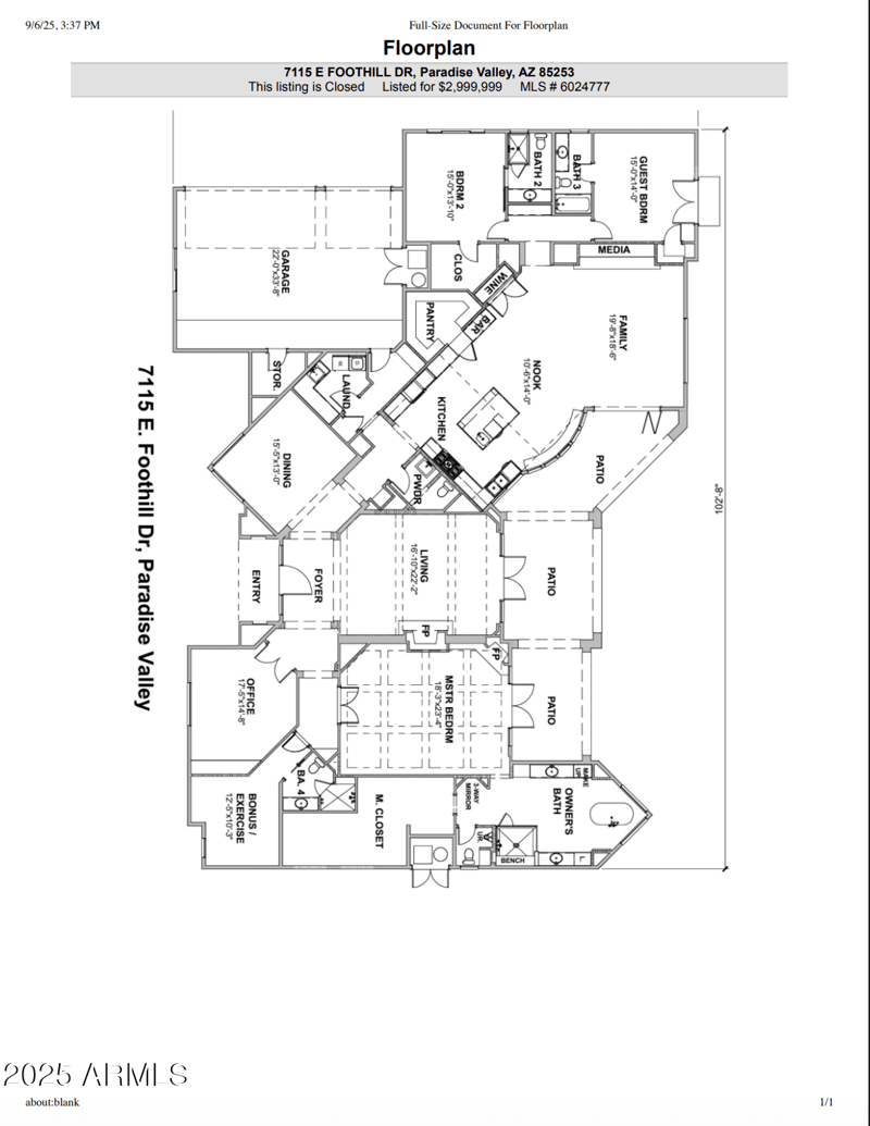 7115 Foothill Dr, Paradise Valley, AZ 85253